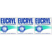 Eucryl ToothPowder Freshmint Flavour 50g - Pack of 3