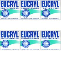 Eucryl ToothPowder Freshmint Flavour 50g - Pack of 6
