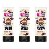 Original Source Shower Gel Coconut & Shea Butter 250ml - Pack of 3