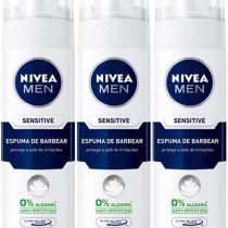 Nivea Men Sensitive Shave Foam Ultra Glide 200ml - Pack of 3