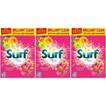 Surf Washing Powder Tropical Lily & Ylang-Ylang 23 Washes - Pack of 3