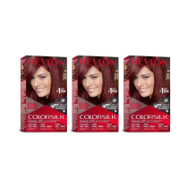 Revlon Colorsilk Beautiful Color 49 Auburn Brown - Pack of 3