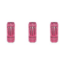 Monster Energy Drink Ultra Rosa 500ml - Pack of 3