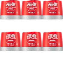 Brylcreem Men's Hair Dressing Cream Original Protein Enriched 150ml - Pack of 6