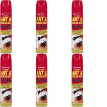 PestShield Ant & Crawling Insect Killer Spray Can 300ml - Pack of 6