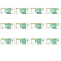 Pampers Harmonie Aqua Baby Water Wipes 48s pack on a clean nursery changing table