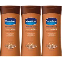 Vaseline Intensive Care Body Lotion Cocoa Radiant 200ml - Pack of 3