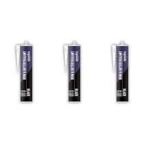 Rapide Roof & Gutter Sealant Black 260ml - Pack of 3