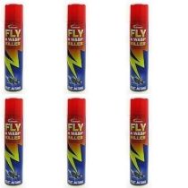 Sanmex Fly and Wasp Killer Spray 300ML - Pack of 6