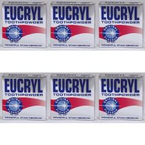 Eucryl Smokers Tooth Powder Original 50g - Pack of 6