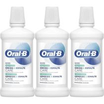 Oral-B Gum and Enamel Care Fresh Mint Mouthwash 500 ml - Pack of 3