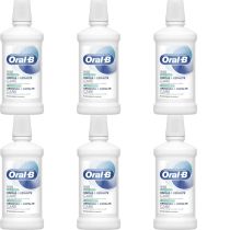 Oral-B Gum and Enamel Care Fresh Mint Mouthwash 500 ml - Pack of 6
