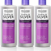 PROVOKE Touch of Silver Colour Care Conditioner 200ml - Pack of 3