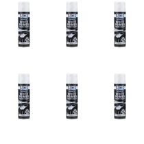 Rapide Auto Extreme All Purpose Spray Paint Can White Primer Finish 250ml - Pack of 6