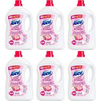 Asevi Laundry Detergent Rosehip Liquid 44 Washes 2376ml - Pack of 6