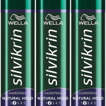 Silvikrin Classic Hairspray Natural Hold 250ml - Pack of 3