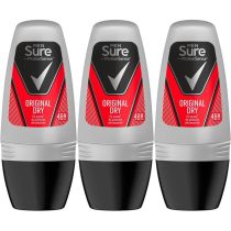 Sure Men Original Roll-On 50ml - Pack of 3