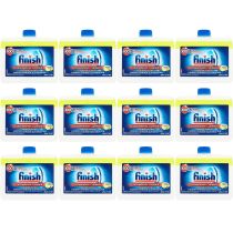 Finish Dishwasher Cleaner Lemon Sparkle 250ml - Pack of 12