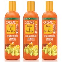 Creme of Nature Ultra Moisturizing Shampoo Mango & Shea Butter 354ml - Pack of 3