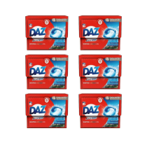 Daz All-in-1 Pods Laundry Detergent 12 washes - Pack of 6