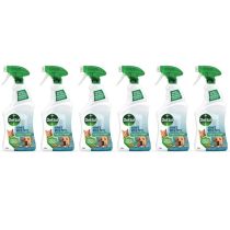Dettol Multipurpose Cleaner Homes With Pets Fresh Breeze 750ml - Pack of 6