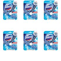 Domestos Power 5 Toilet Rim Blocks Ocean - Pack of 6