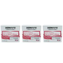 
Derma V10 Day & Night Cream Anti-Ageing with Retinol, Almond Oil & Vitamin E 50ml

