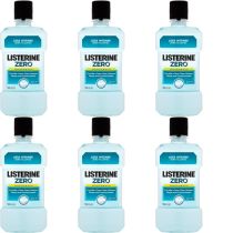Listerine Zero Mild Mint 500ml - Pack of 6