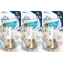 Glade Electric Scented Oil Refill Plug In Clean Linen 20ml - Pack of 3