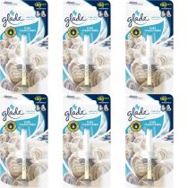 Glade Electric Scented Oil Refill Plug In Clean Linen 20ml - Pack of 6