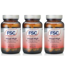 FSC Head High Pro-Amino 60 Veg Capsules - Pack of 3