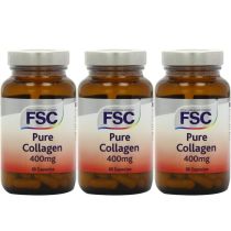 FSC Pure Collagen 400mg 60 Capsules - Pack of 3
