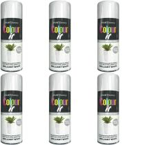 Paint Factory White Gloss Spray Paint Interior & Exterior 250ml - Pack of 6