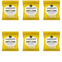 Jakemans Honey & Lemon Soothing Menthol Lozenges 73g - Pack of 6