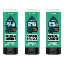 Original Source Mint & Tea Tree Shower 250ml - Pack of 3