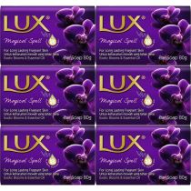 Lux Bar Soap Magical Spell 80g - Pack of 6