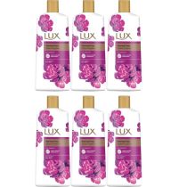 Lux Body Wash With Organ Oil Charming Peony Opulent Fragrance 600ml - Pack of 6
