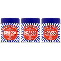 Brasso Metal Polish Wadding 75g - Pack of 3