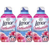 Lenor Outdoorable Pink Blossom 33 Washes 462 ml - Pack of 3