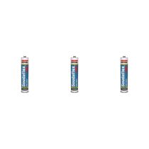 Soudal Soudaflex 40 FC Polyurethane Sealant/Adhesive Black 310ml - Pack of 3