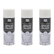 151 White Matt Finish Multipurpose Spray Paint 400ML - Pack of 3