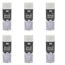 151 White Matt Finish Multipurpose Spray Paint 400ML - Pack of 6