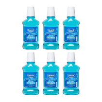 Oral-B Complete Lasting Freshness Mouthwash 250ml - Arctic Mint - Pack of 6