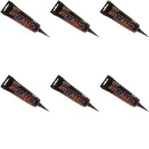 Everbuild Stixall Crystal Clear Sealant And Adhesive 80ml - Pack of 6