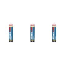 Soudal Silirub LMN Neutral Silicone 300ml Black - Pack of 3