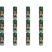 Paint Factory Colour It Quick Drying Spray Paint Nato Green Matt Finish 400ml - Pack of 12