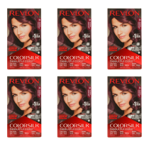 Revlon Colorsilk Beautiful Hair Color Deep Burgundy 34 - Pack of 6