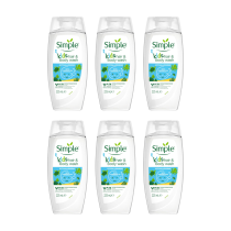 Simple Kids Hair And Body Wash Hypoallergenic 225ml - Pack of 6