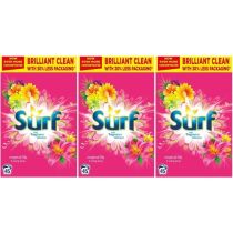 Surf Tropical Lily & Ylang-Ylang Laundry Powder 45 Washes 2.25KG - Pack of 3
