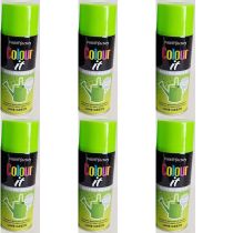Paint Factory Colour It Multi-Purpose Spray Paint Lime Green 400ml - Pack of 6